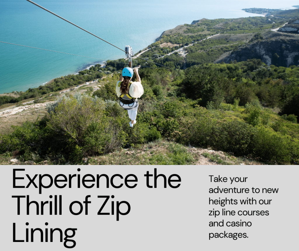 Zip line thrill